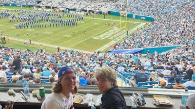 Morgan Ray honored at Jaguars home opener 9.15.24