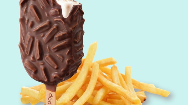 Celebrate National Ice Cream Day with the Brilliant Fudge n’ Vanilla French Fry Pop!