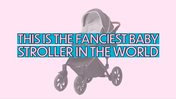 This Is THE Fanciest Baby Stroller In The World