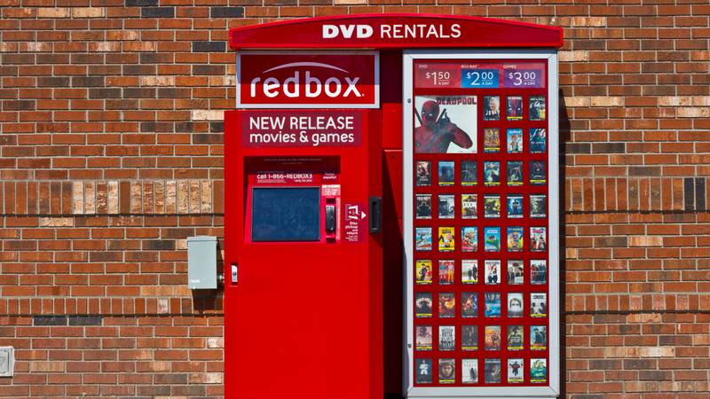 Redbox kiosk